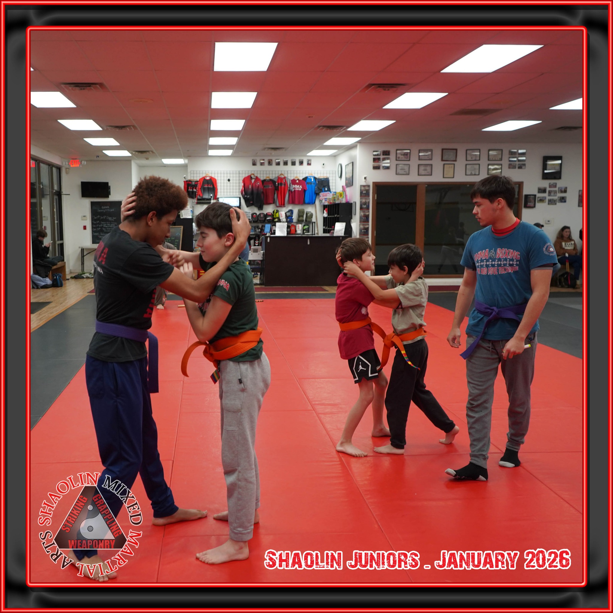 Shaolin Mixed Martial Arts Bremerton Facebook ad: Claim your Kids Free Week Class + Free Shirt here!