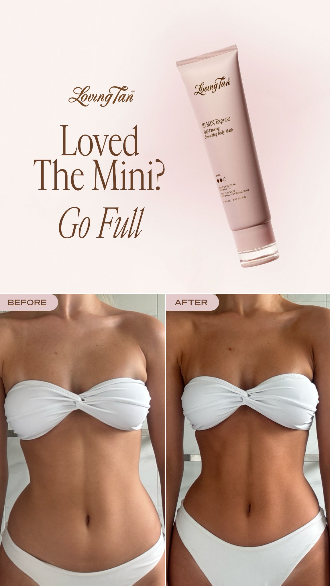 Loving Tan Facebook ad