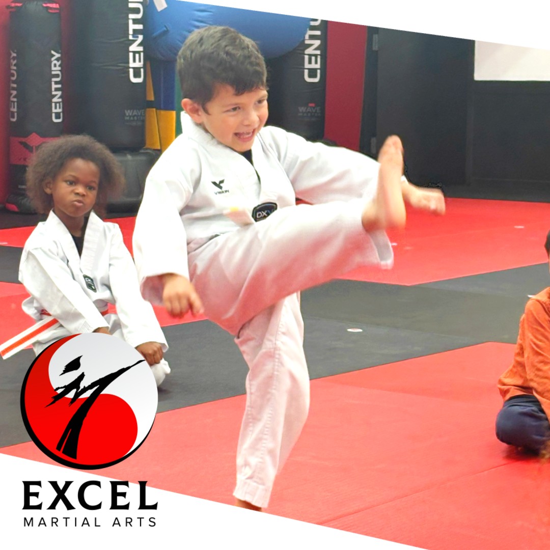 Excel Martial Arts Facebook ad: Kickstart Your Child's Success