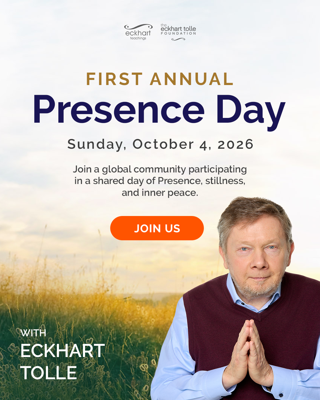 Eckhart Tolle Facebook ad