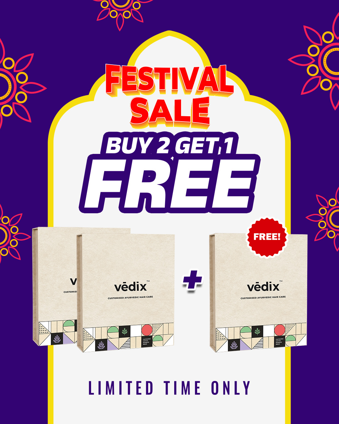 Vedix Facebook ad
