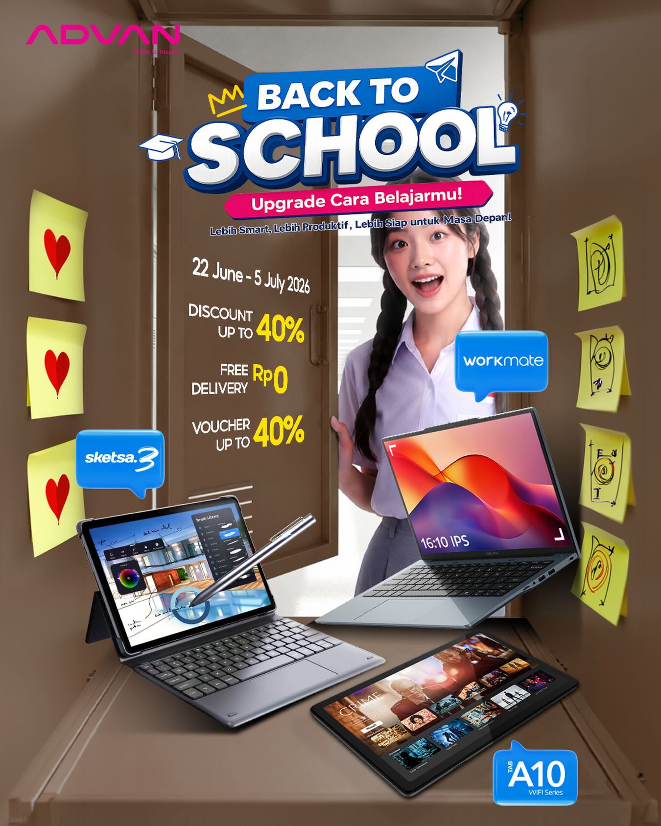 Advan Indonesia Facebook ad