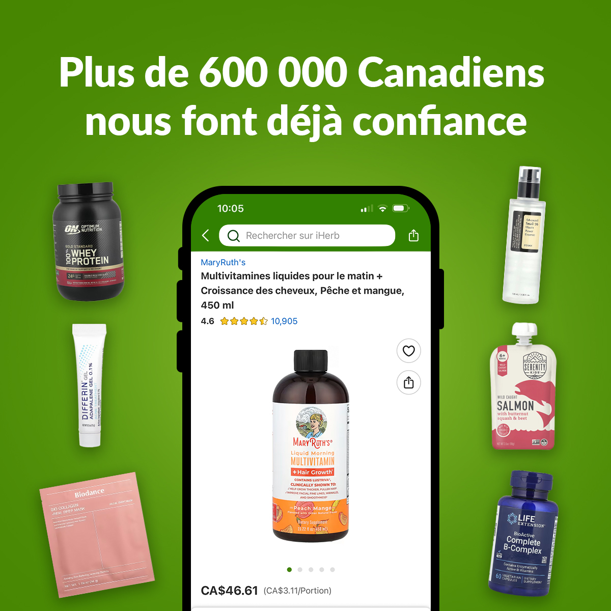 iHerb.com French Facebook ad