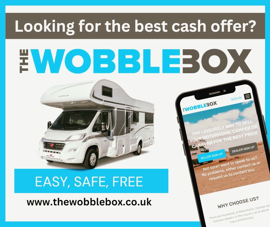 The Wobblebox Facebook ad: Are you looking to sell your Motorhome, Camper…