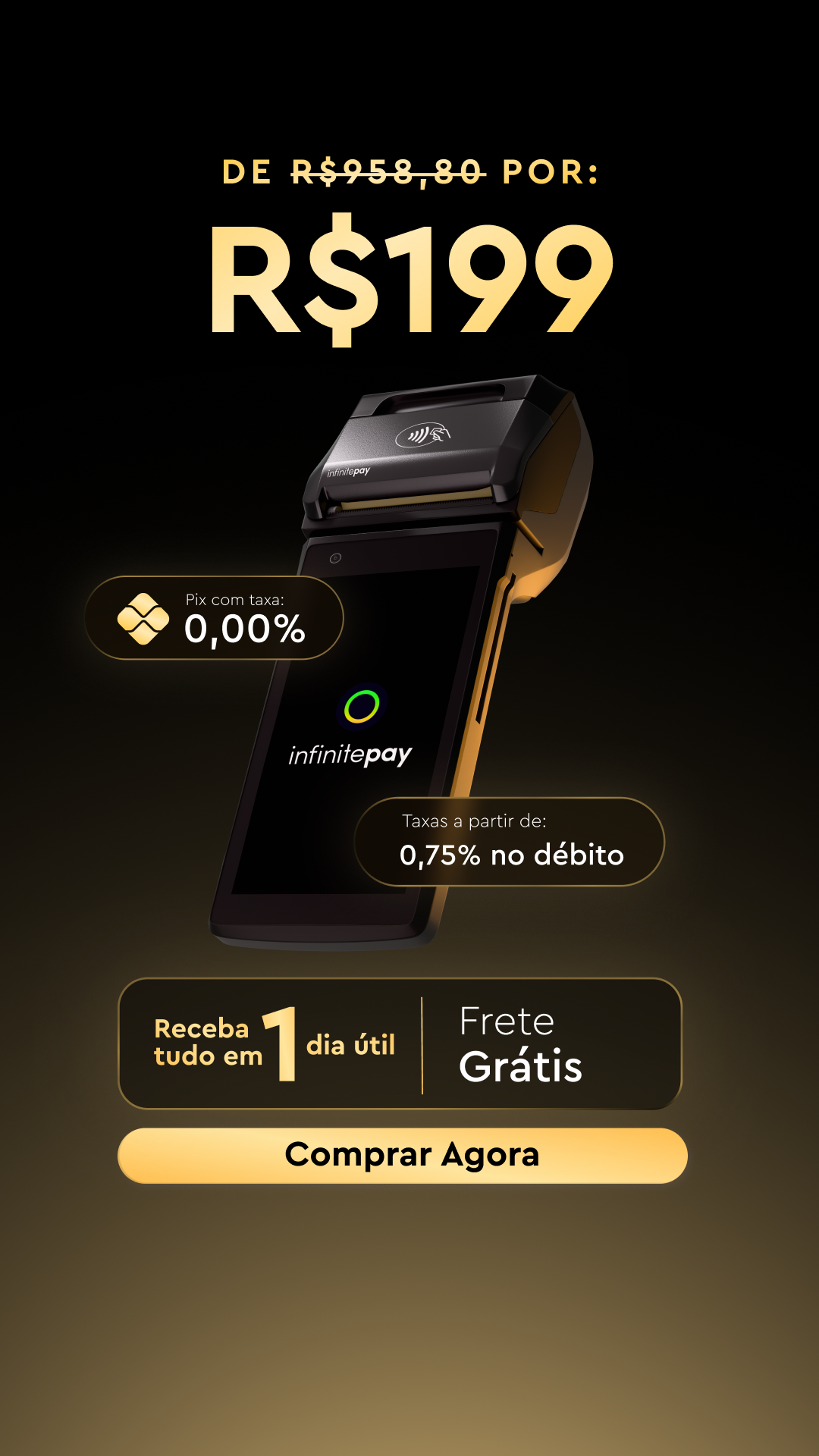 InfinitePay Facebook ad from Apr 28, 2026