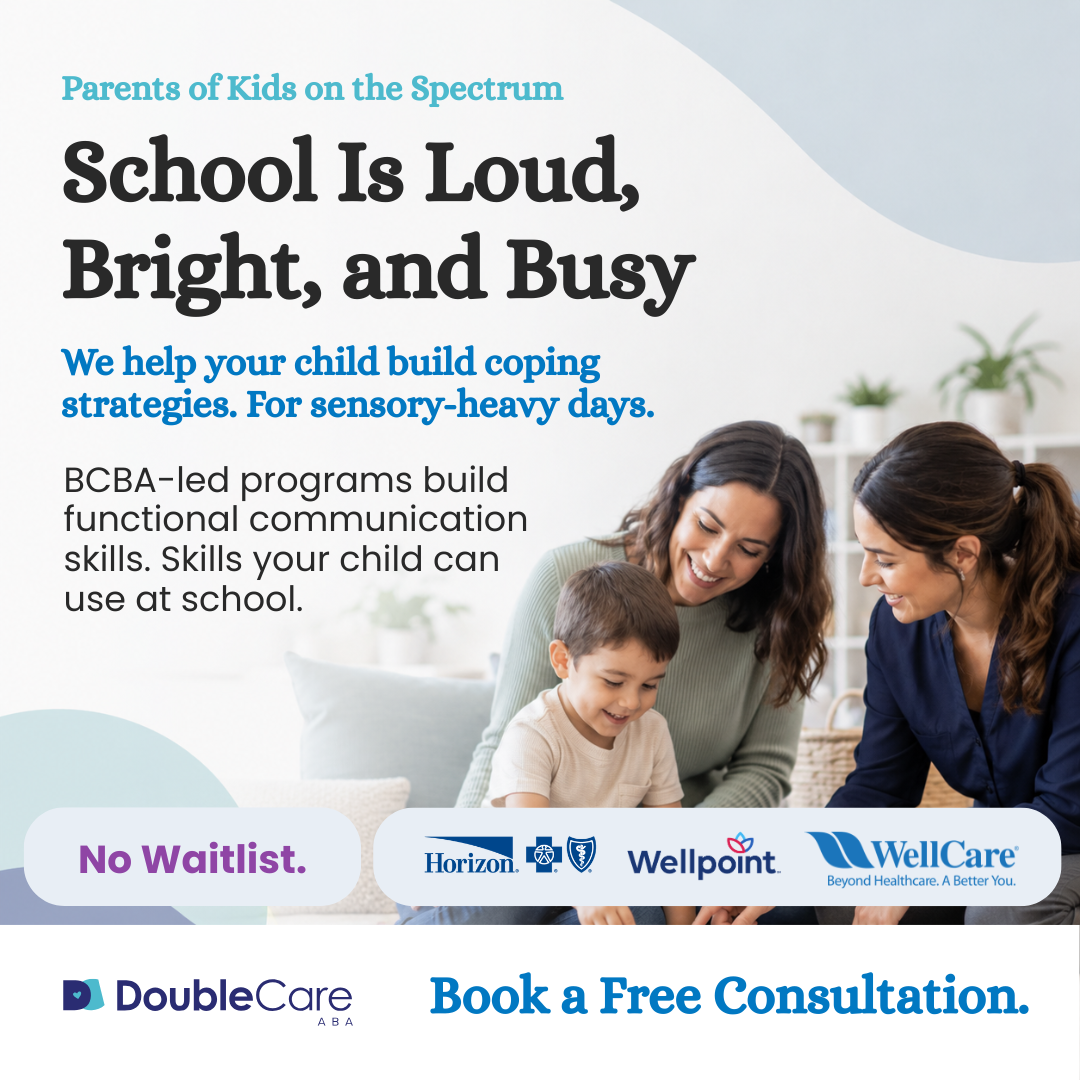 Double Care ABA Facebook ad: Sensory Coping Skills