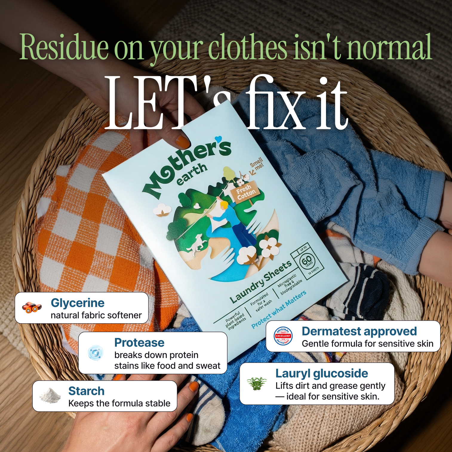Mothers Earth Facebook ad