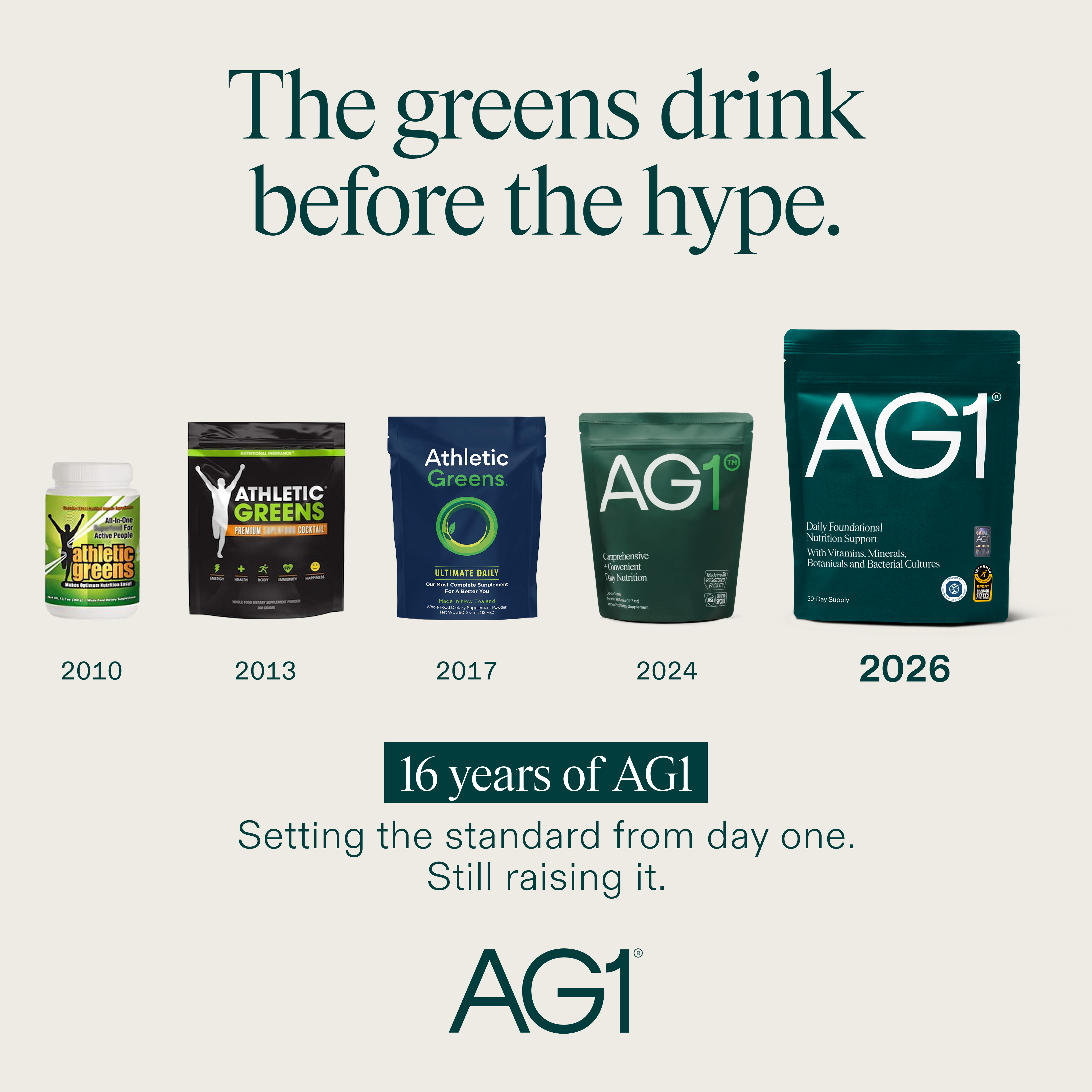 AG1 by Athletic Greens Facebook ad
