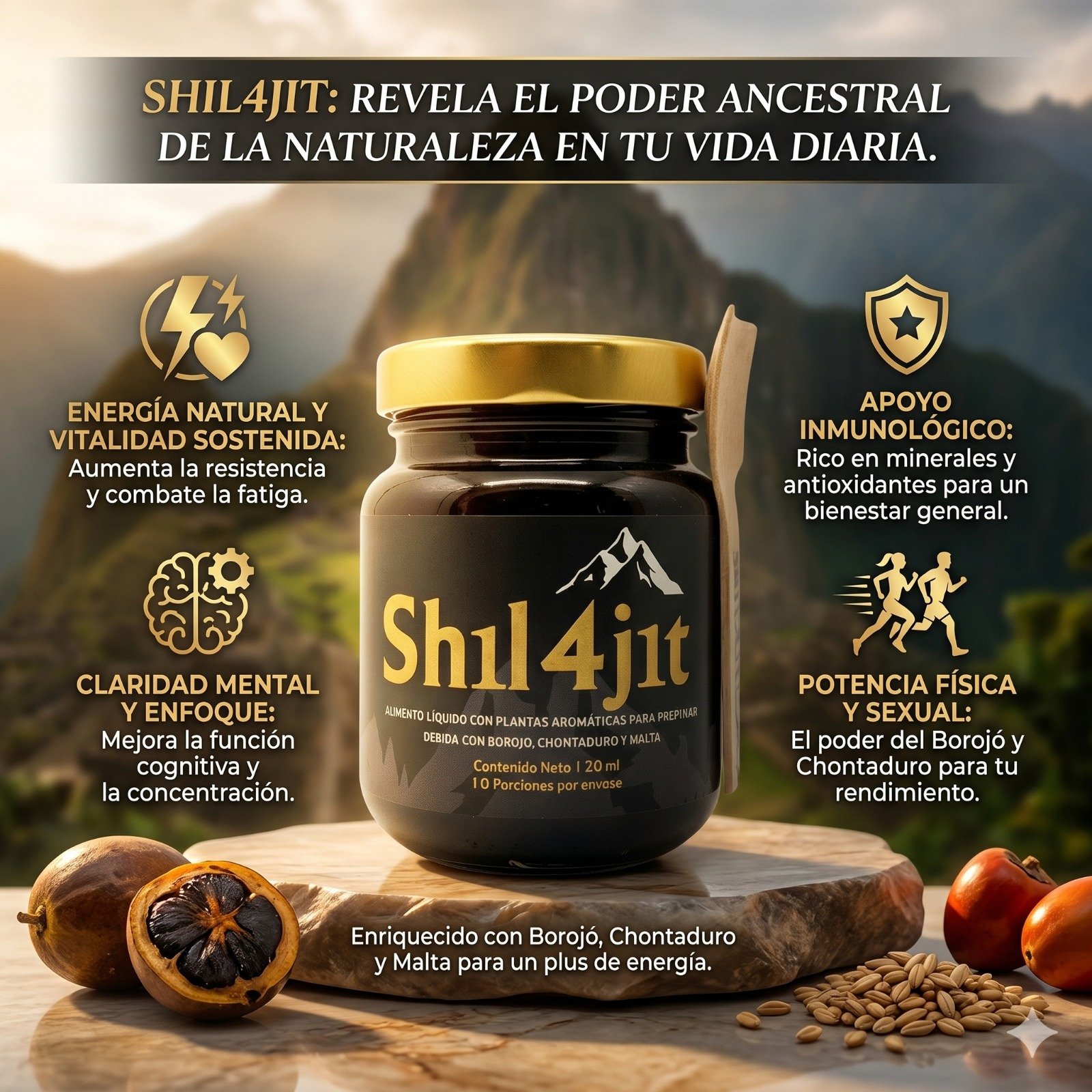Cristian Felipe Rodriguez Facebook ad: SHILAJIT JALEA ORIGINAL