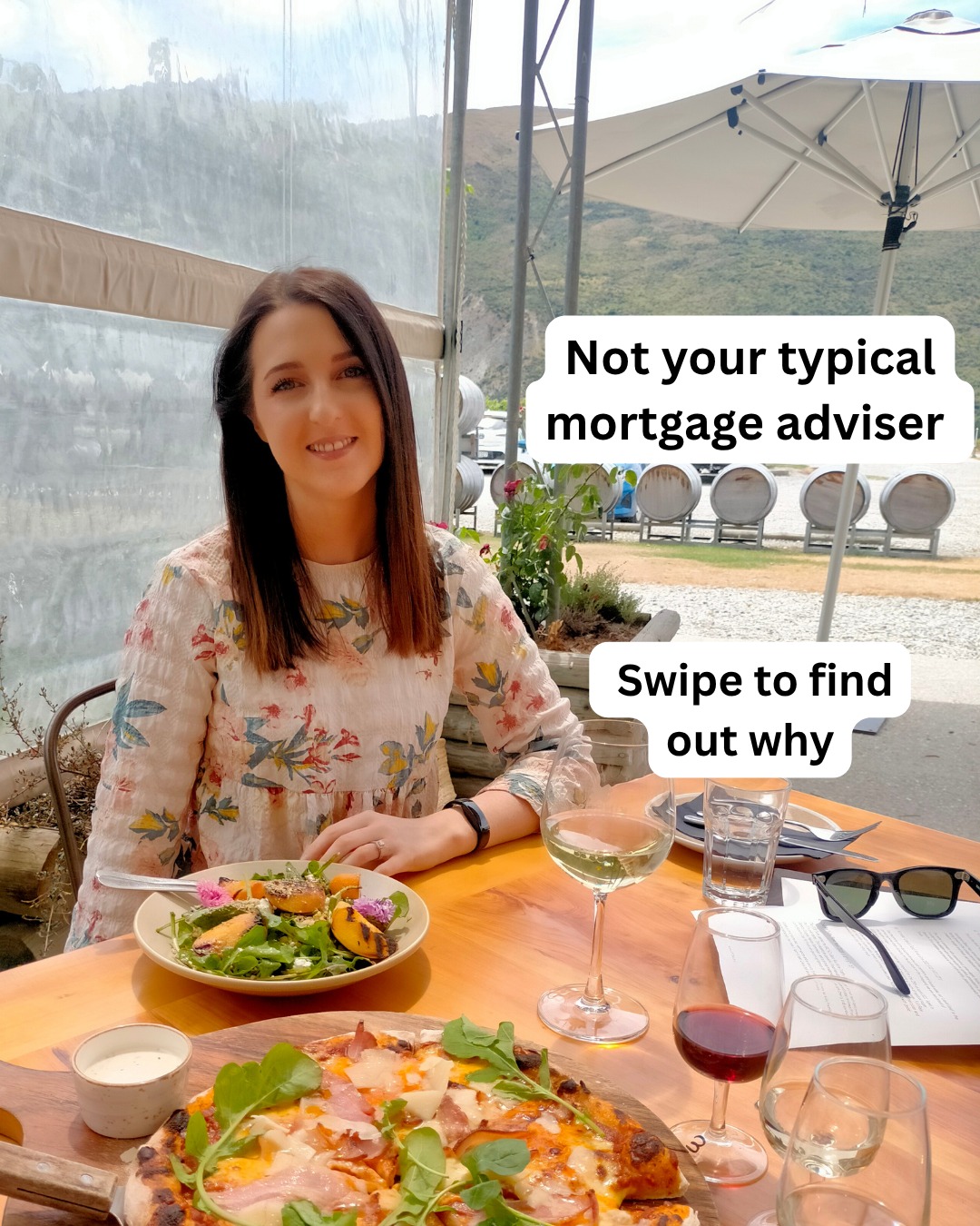 Jennifer Dooley - Mortgage Adviser Facebook ad: Not your typical mortgage advisor.