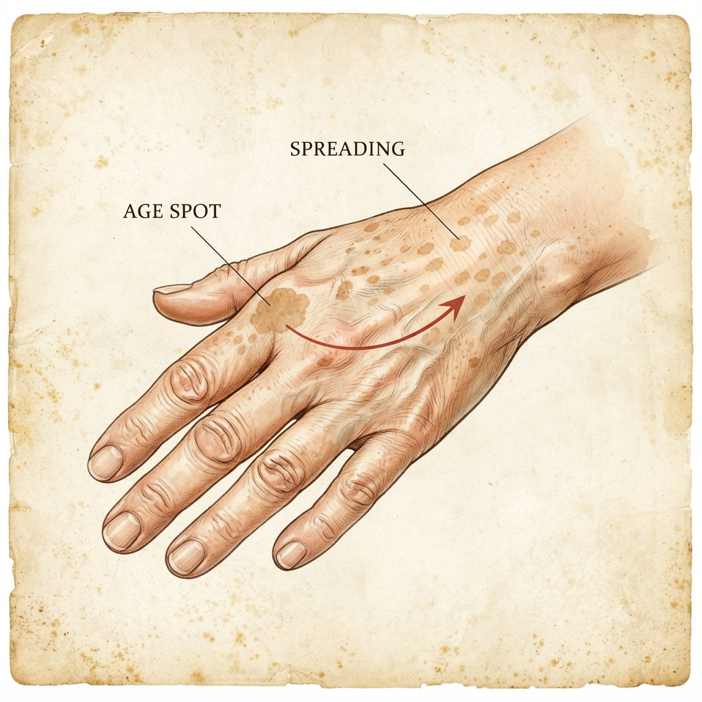Age Spot Reset Facebook ad: This helped me a LOT