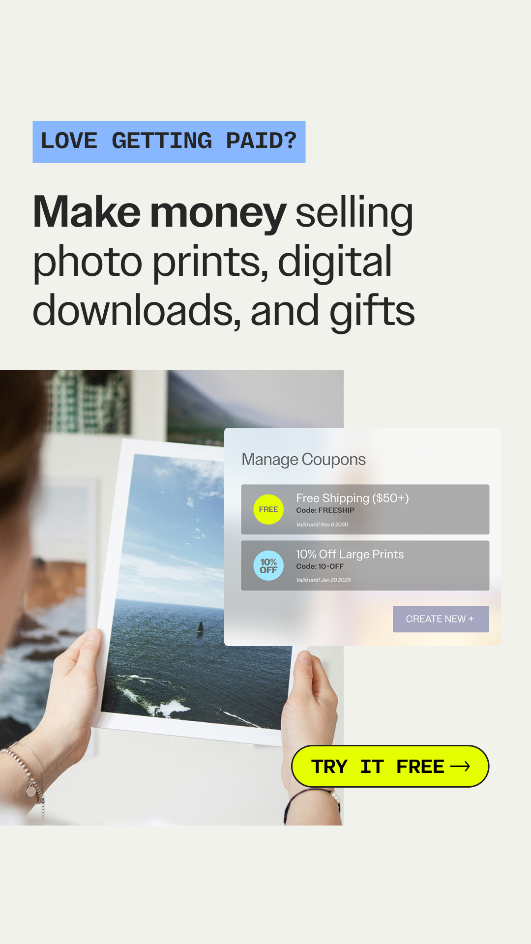 SmugMug Facebook ad