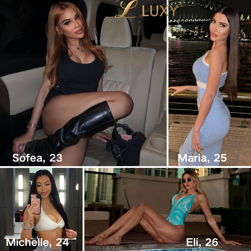 Luxy - Upscale Dating Facebook ad: 899 men and 762 women are online.