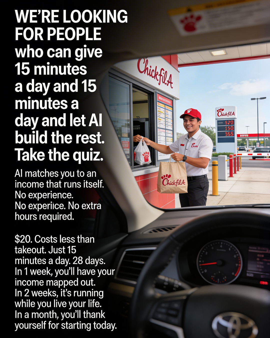 Practical AI Facebook ad