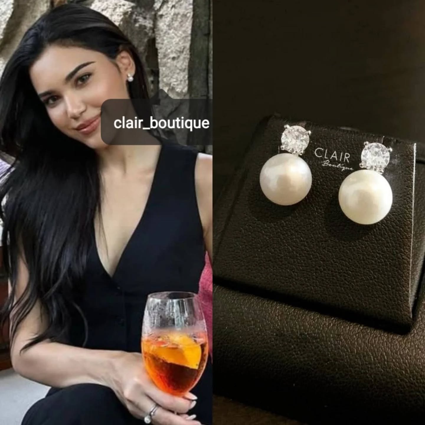 Clair Boutique Facebook ad: Gorgeous Khun Renee Veronica in our Classic Natural…