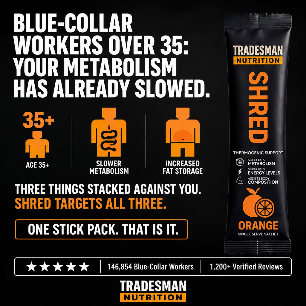Tradesman Nutrition Facebook ad