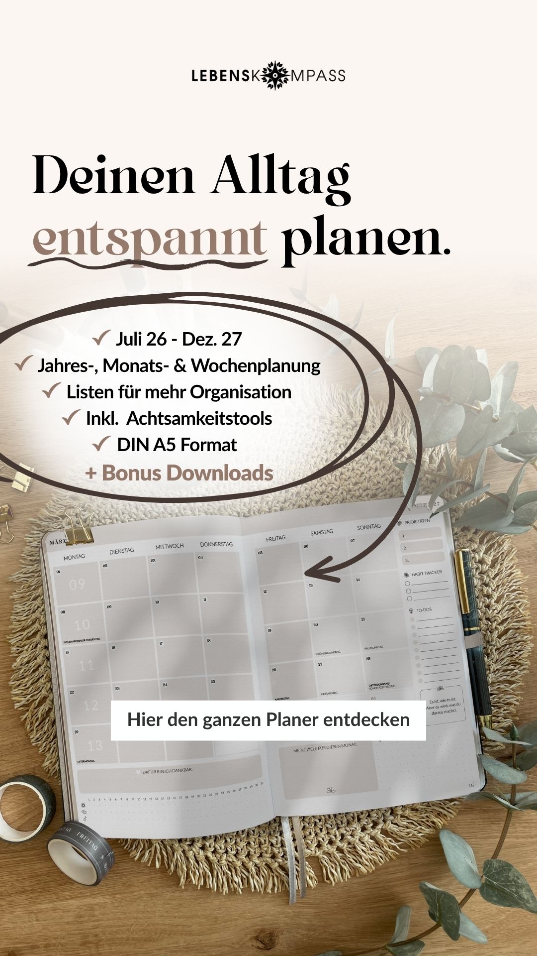 Lebenskompass Facebook ad