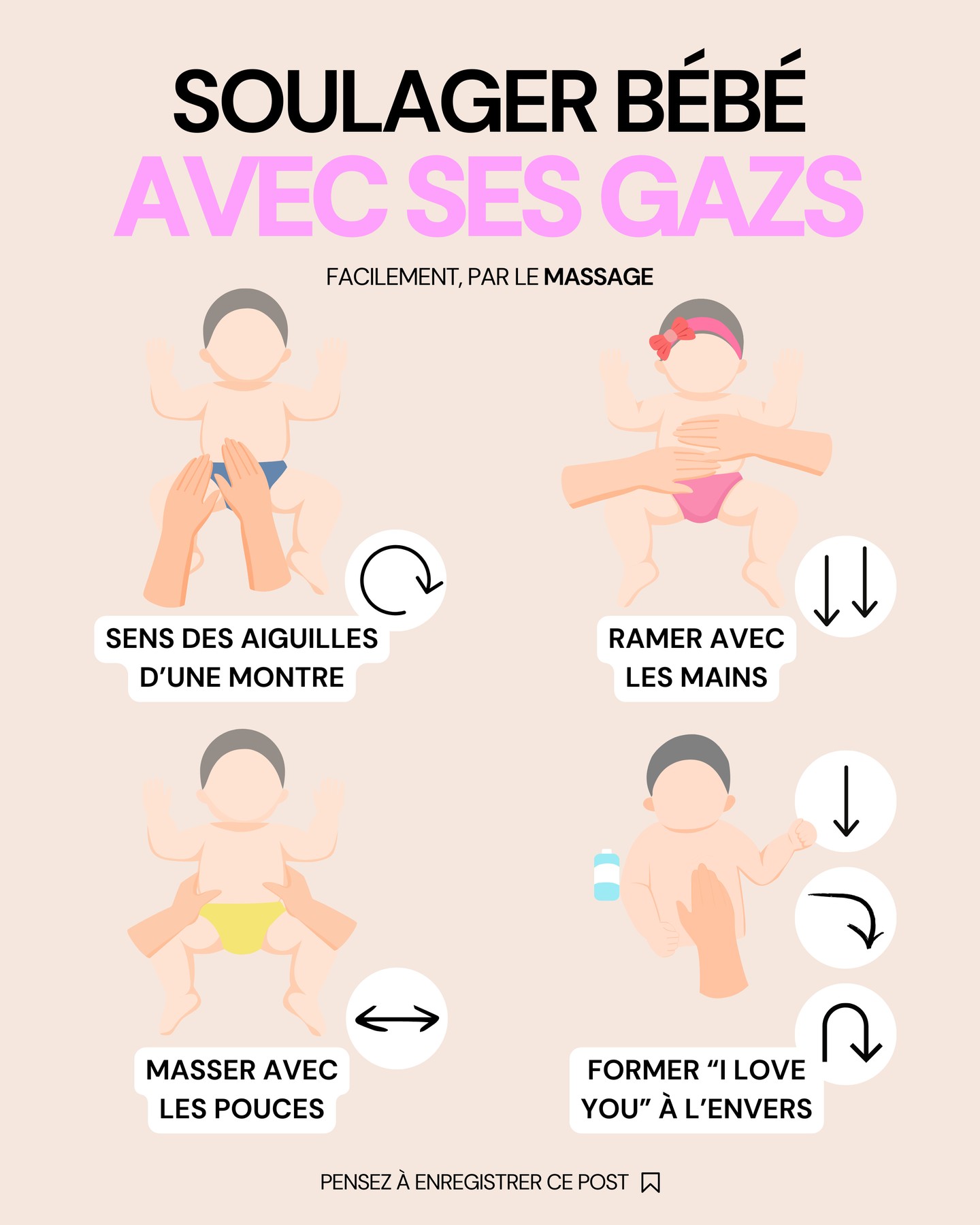 JUNEO Facebook ad: Bébé a des petits soucis de digestion?