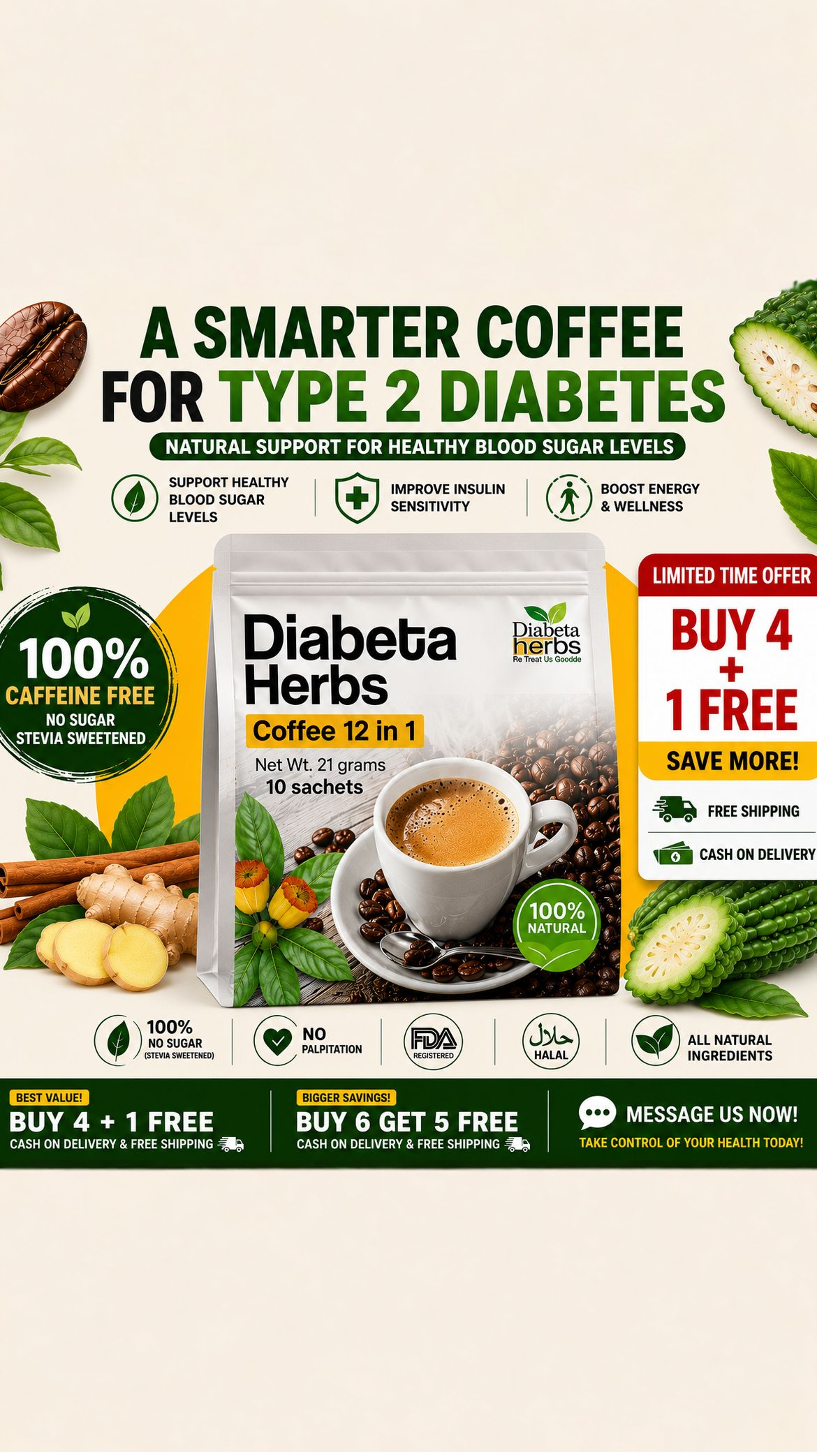 Diabetaherbs - MAIN STORE Facebook ad