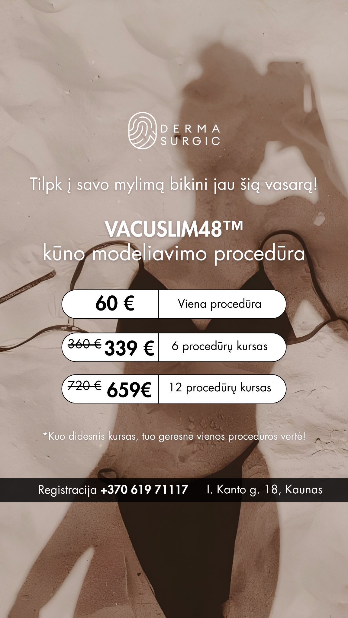DermaSurgic estetinės medicinos ir chirurgijos centras Facebook ad
