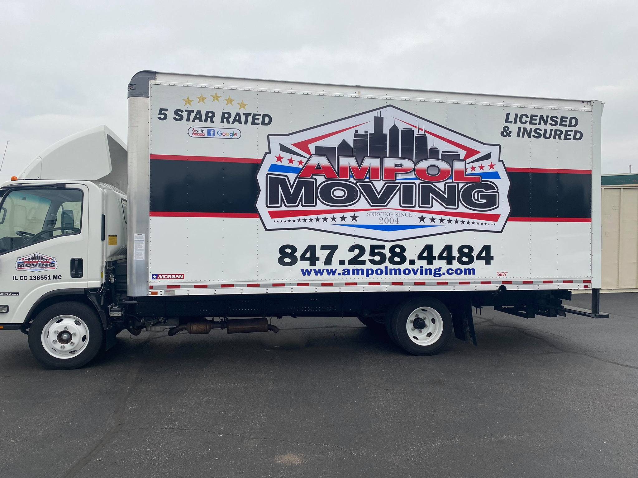 AMPOL MOVING INC Facebook ad: Affordable Local Moving