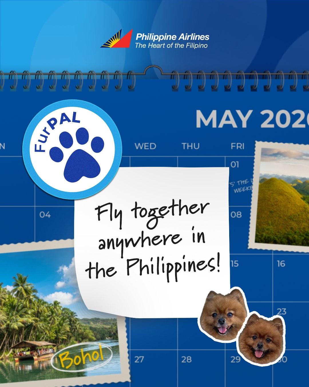 Philippine Airlines Facebook ad