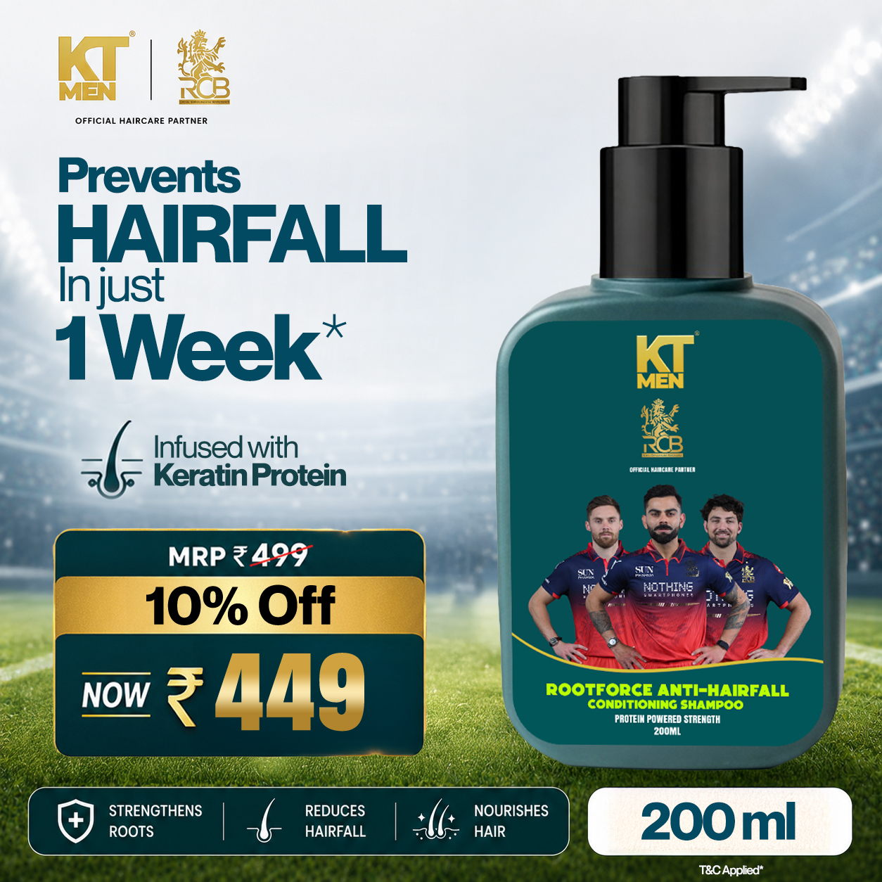 KT MEN Facebook ad
