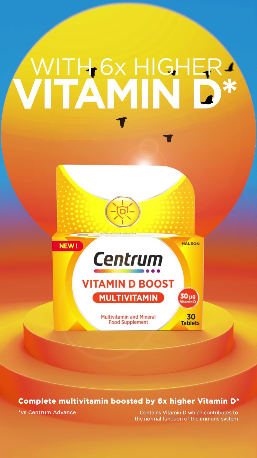 Centrum Facebook ad: Centrum Vitamin D Boost