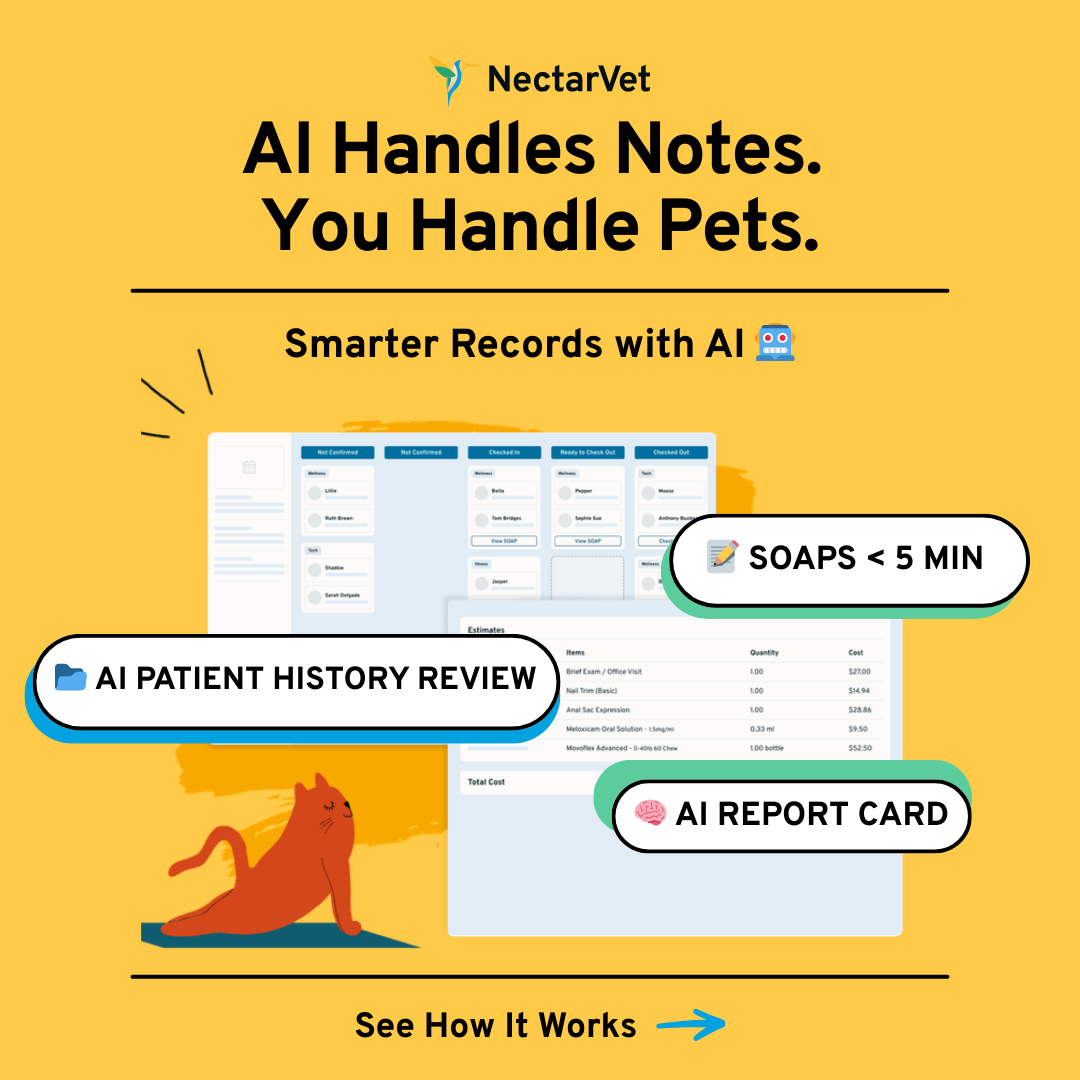 NectarVet, Inc. - Veterinary Software Facebook ad