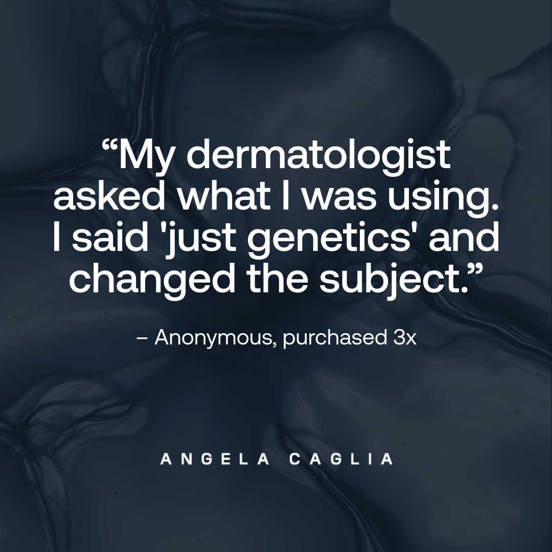 Angela Caglia Skincare Facebook ad