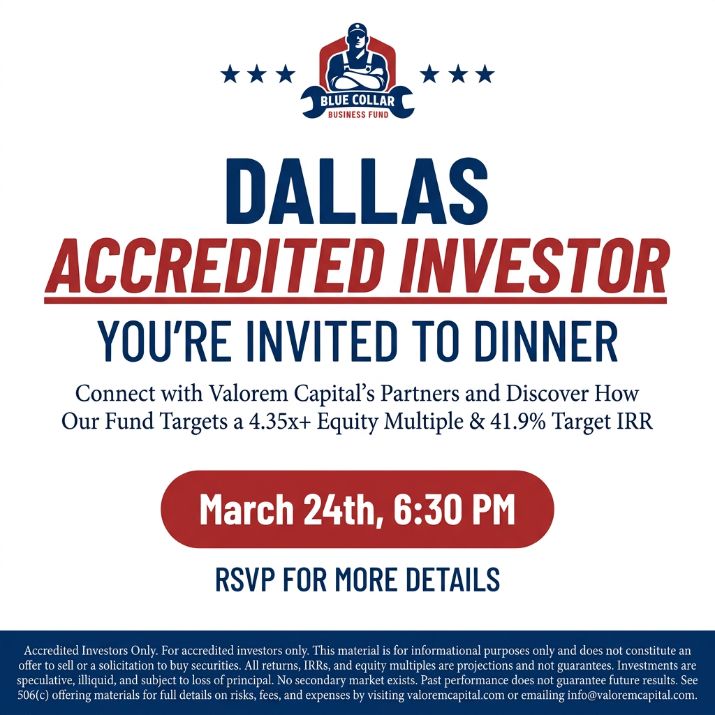 Valorem Capital Facebook ad