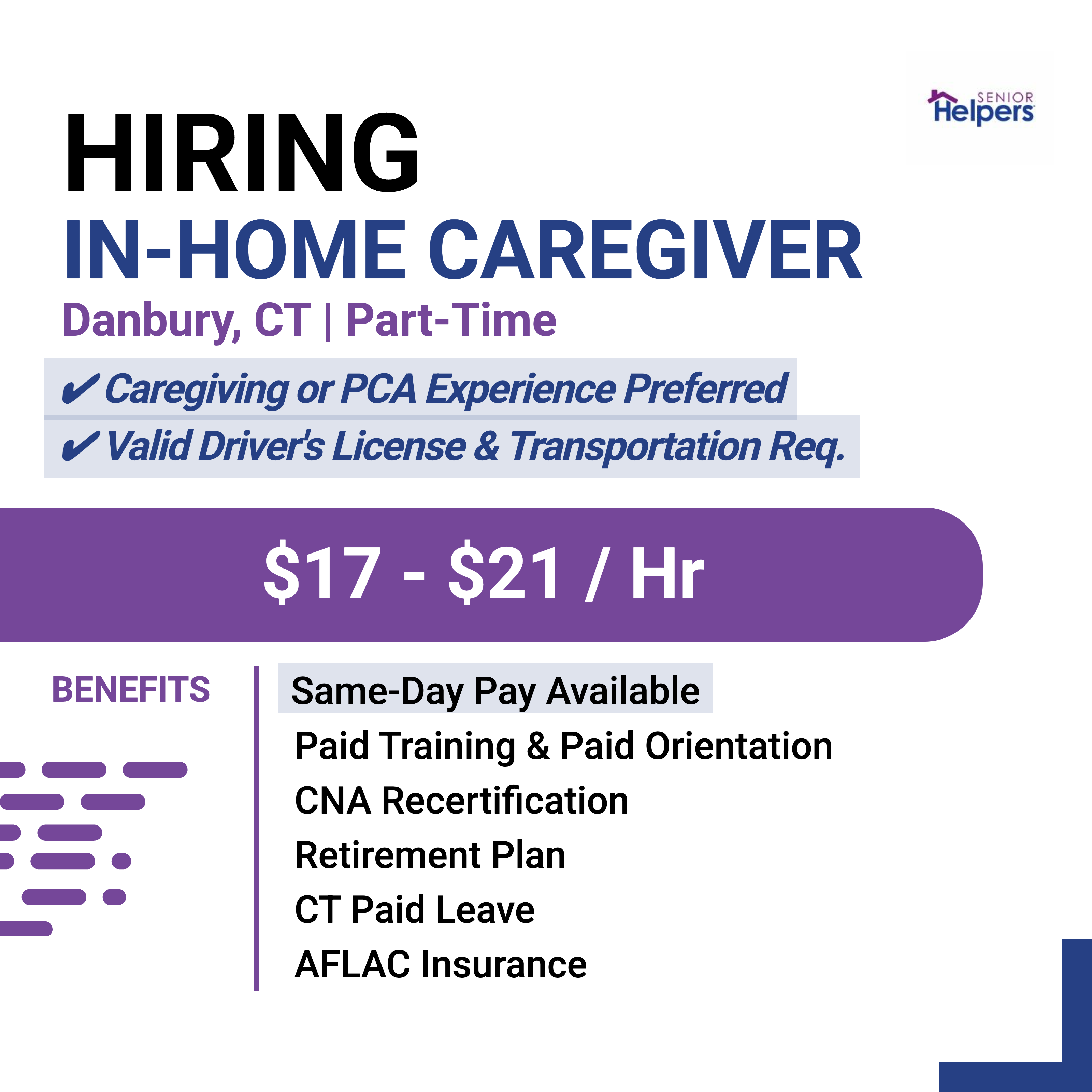 Hireline Healthcare Jobs Facebook ad