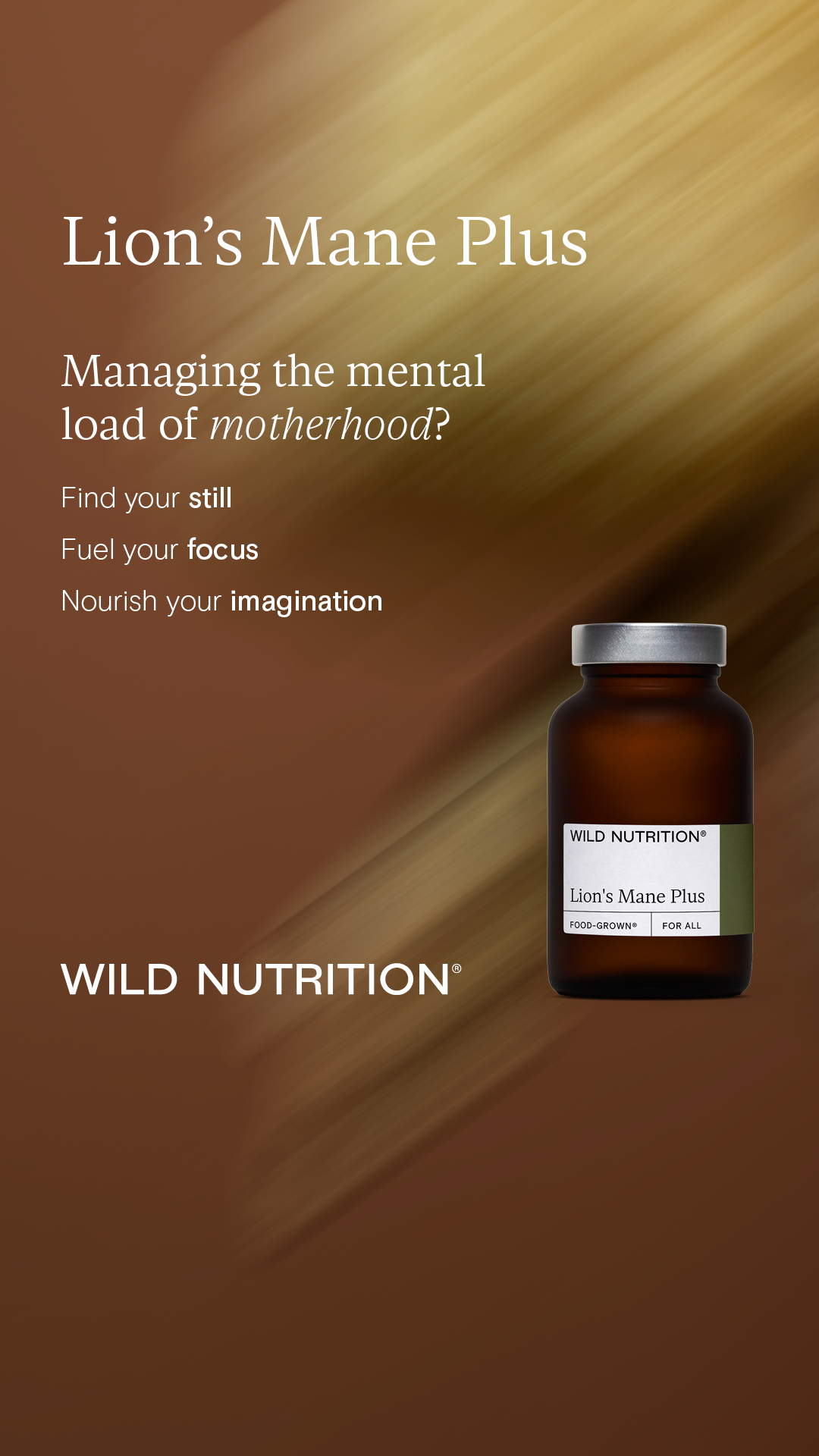 Wild Nutrition Facebook ad