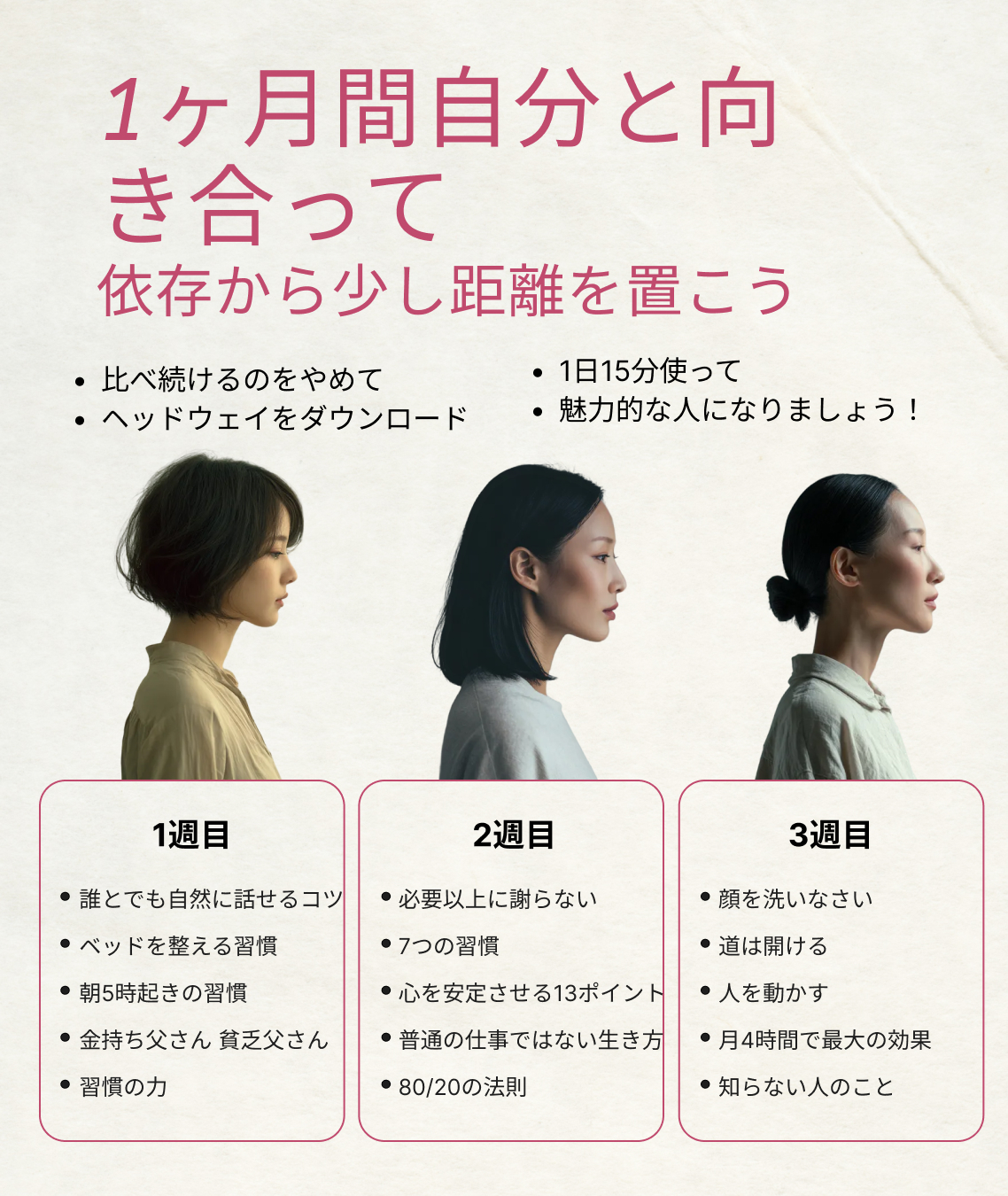 Headway App Facebook ad