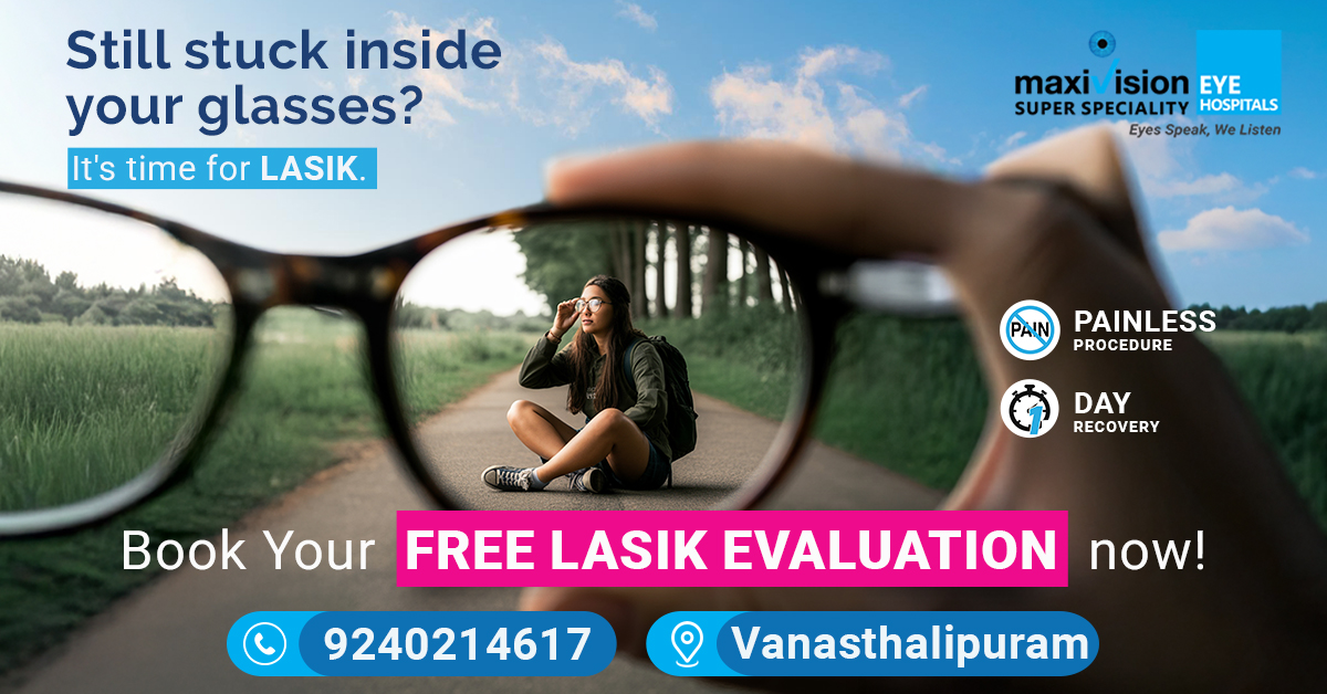 Maxivision Eye Hospitals Facebook ad
