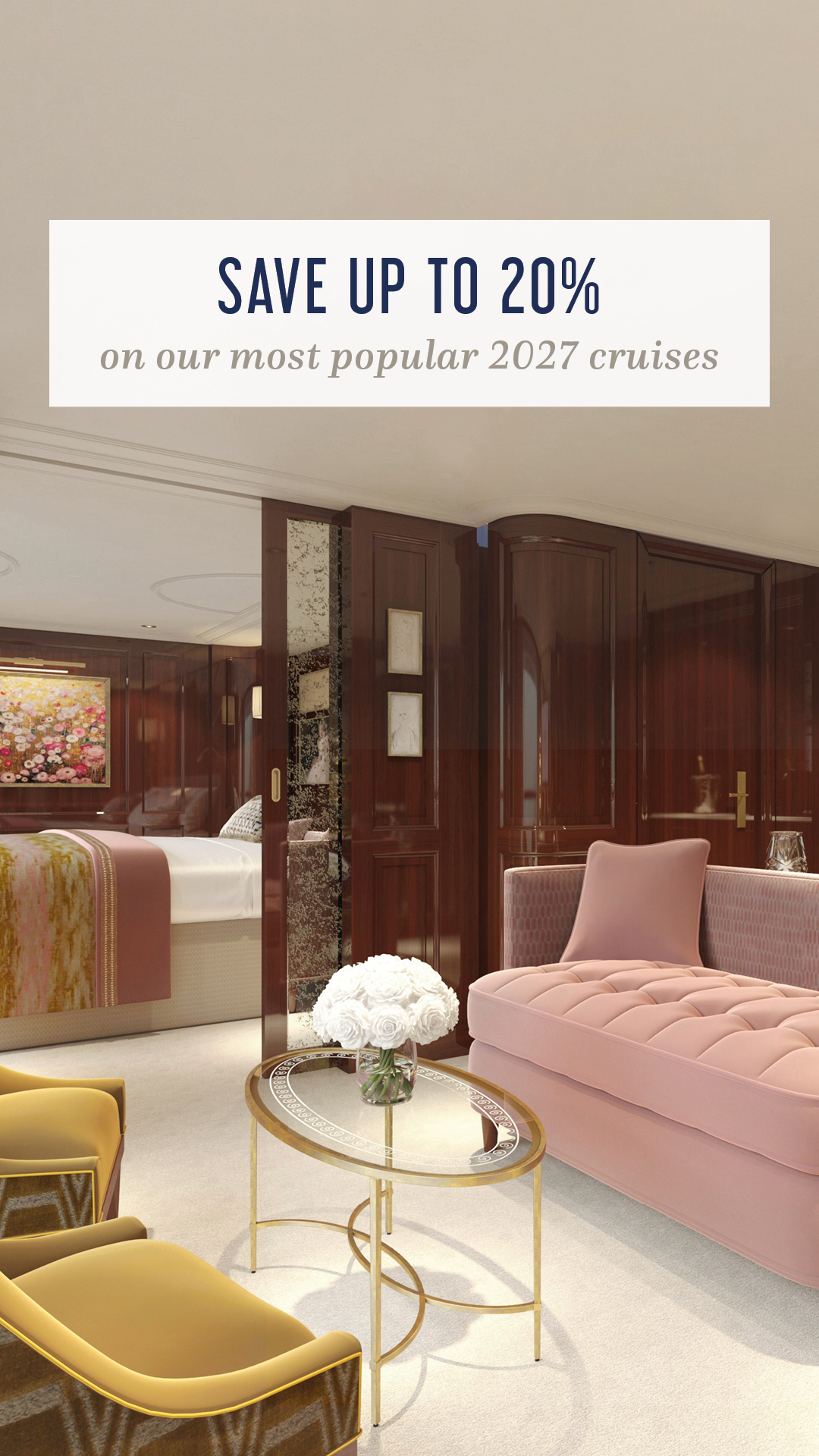 Uniworld Boutique River Cruises Facebook ad