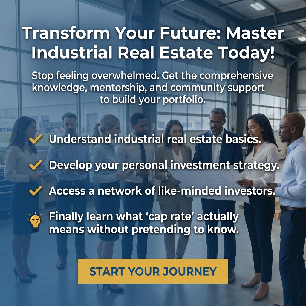 Spencer R. Pascal Facebook ad: Free Industrial Real Estate Webinar