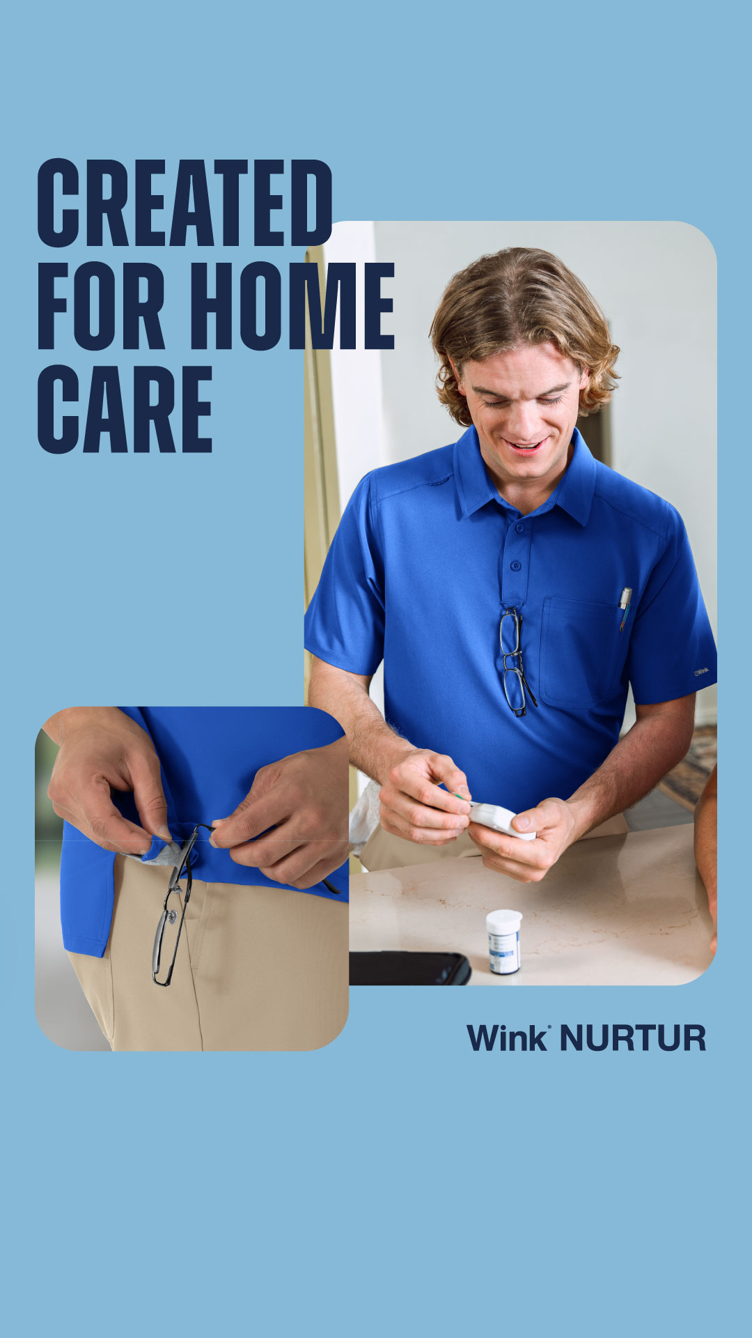 Wink Scrubs Facebook ad