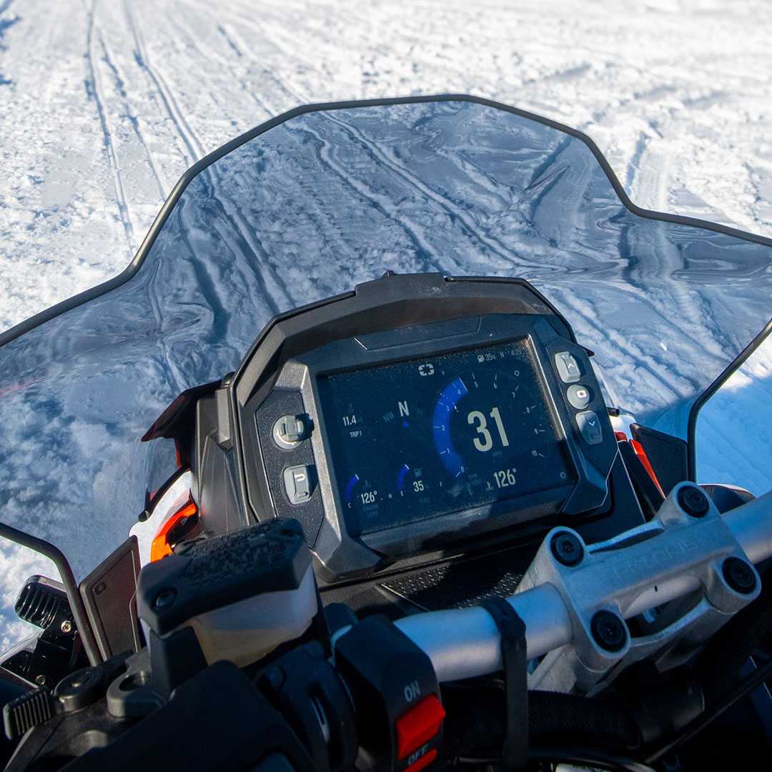 Michigan Department of Natural Resources Facebook ad: Snowmobilers: Follow these tips to ride home safe…