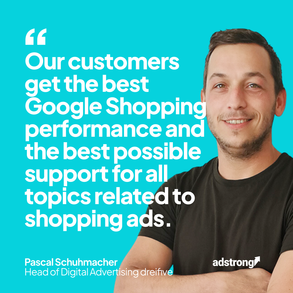 Adstrong - CSS-Partner Facebook ad: Branded Google Shopping Ads