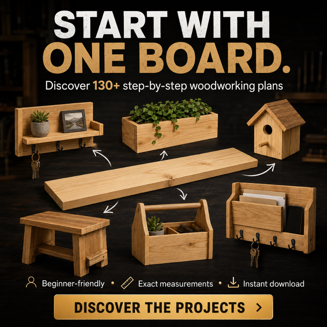 Wood Blueprints Facebook ad