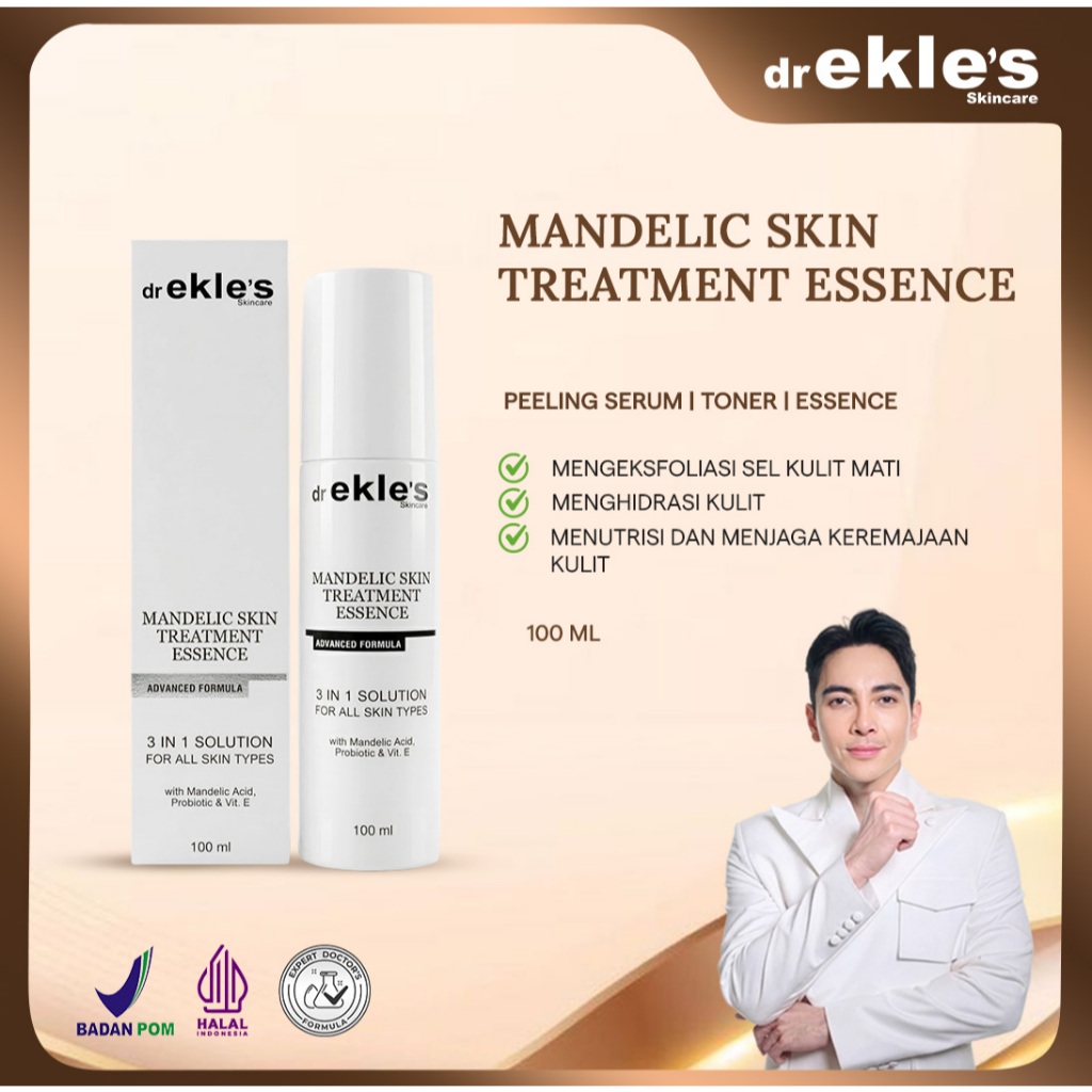 Dr Ekles Skincare Facebook ad: 8X Mencerahkan Wajah & Badan!