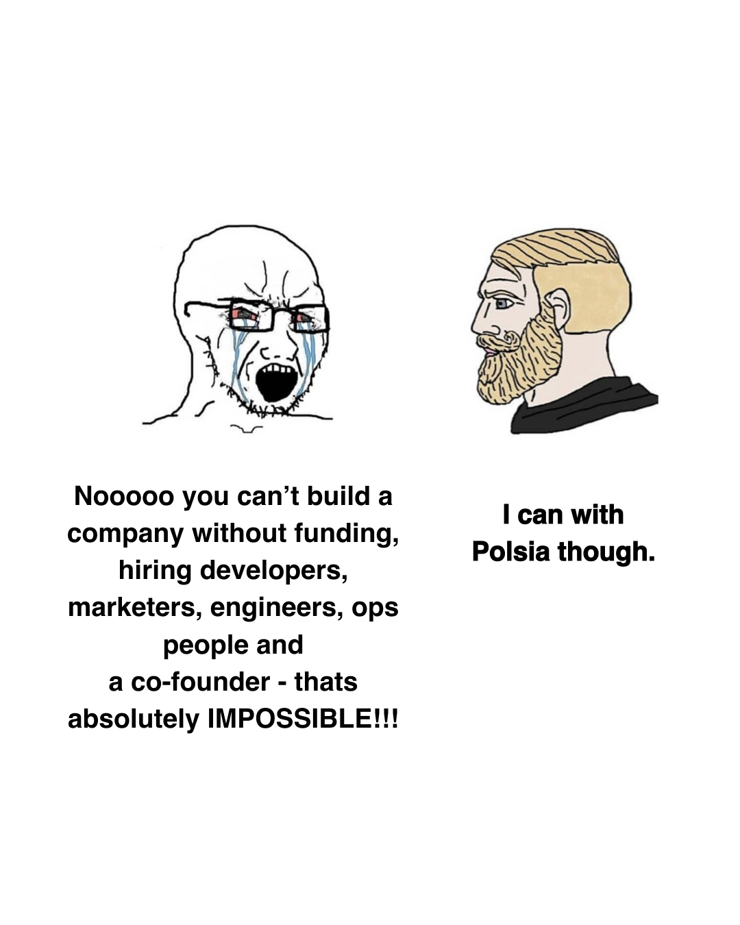 Polsia AI Facebook ad