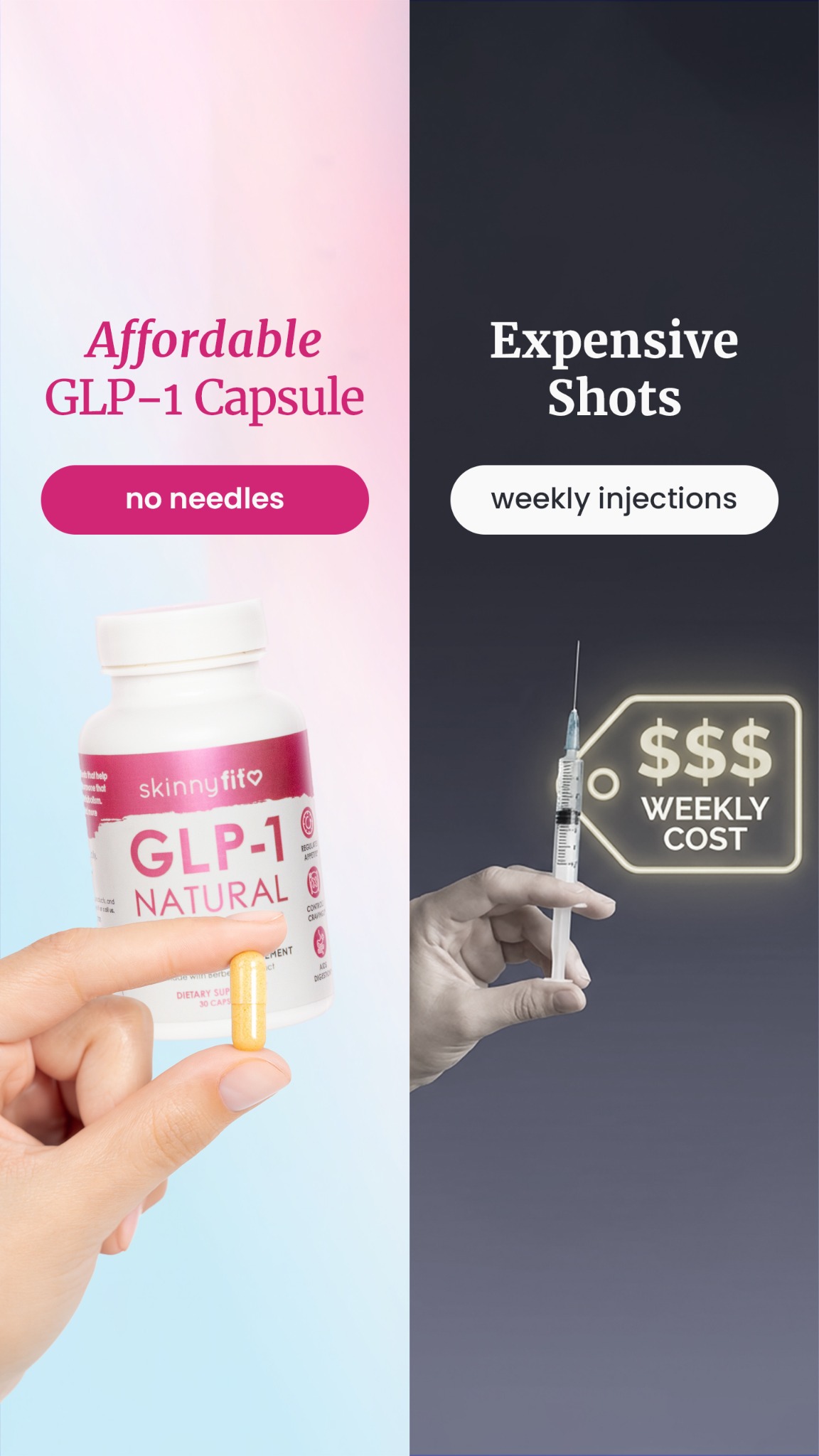 SkinnyFit Facebook ad