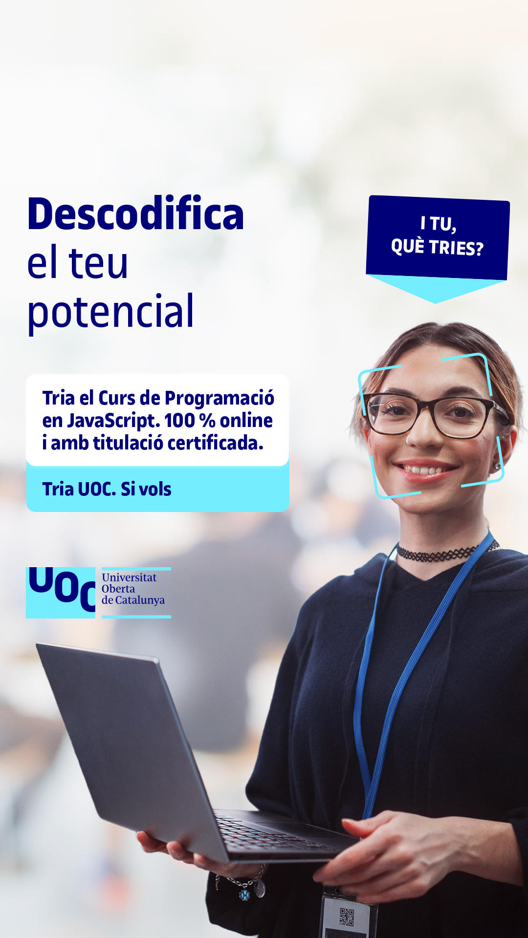 Universitat Oberta de Catalunya (UOC) Facebook ad