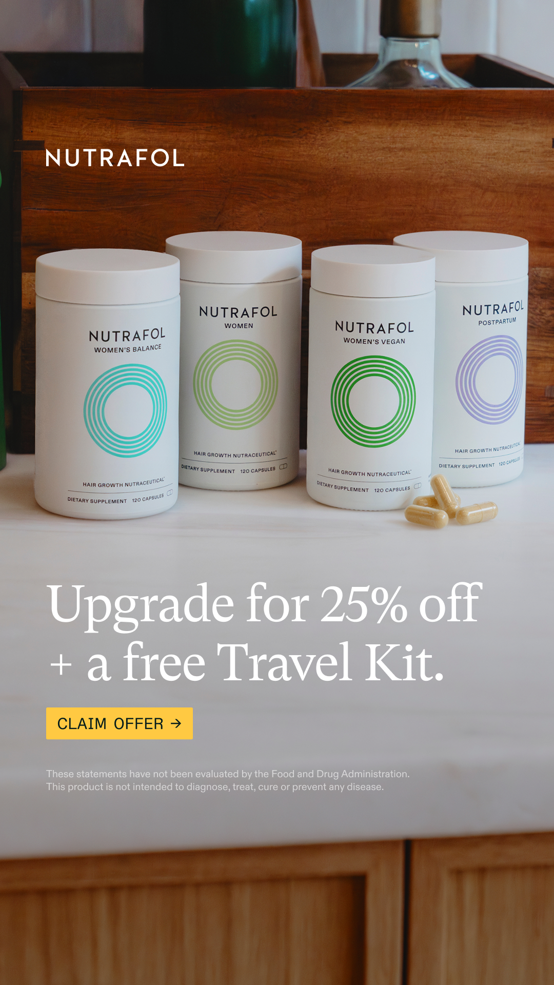 Nutrafol Facebook ad