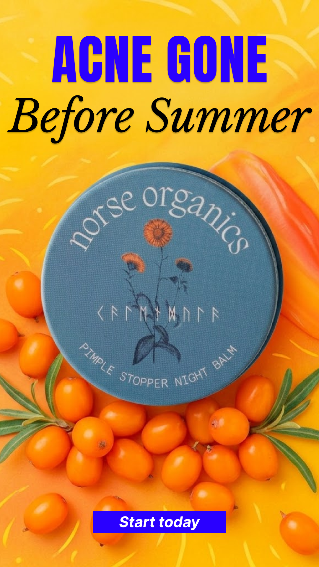 Norse Organics Facebook ad