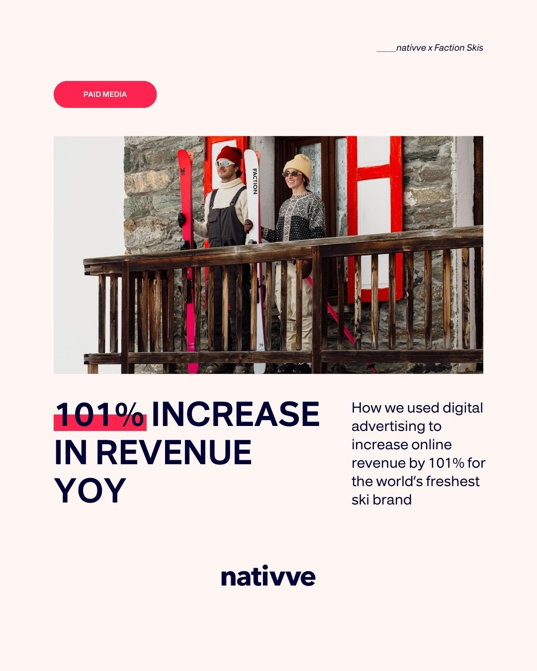 Nativve Facebook ad