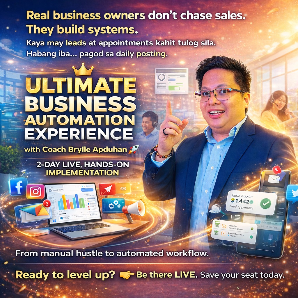 The Ultimate Business Automation Experience Facebook ad: JOIN THE 𝐔𝐋𝐓𝐈𝐌𝐀𝐓𝐄 𝐁𝐔𝐒𝐈𝐍𝐄𝐒𝐒…