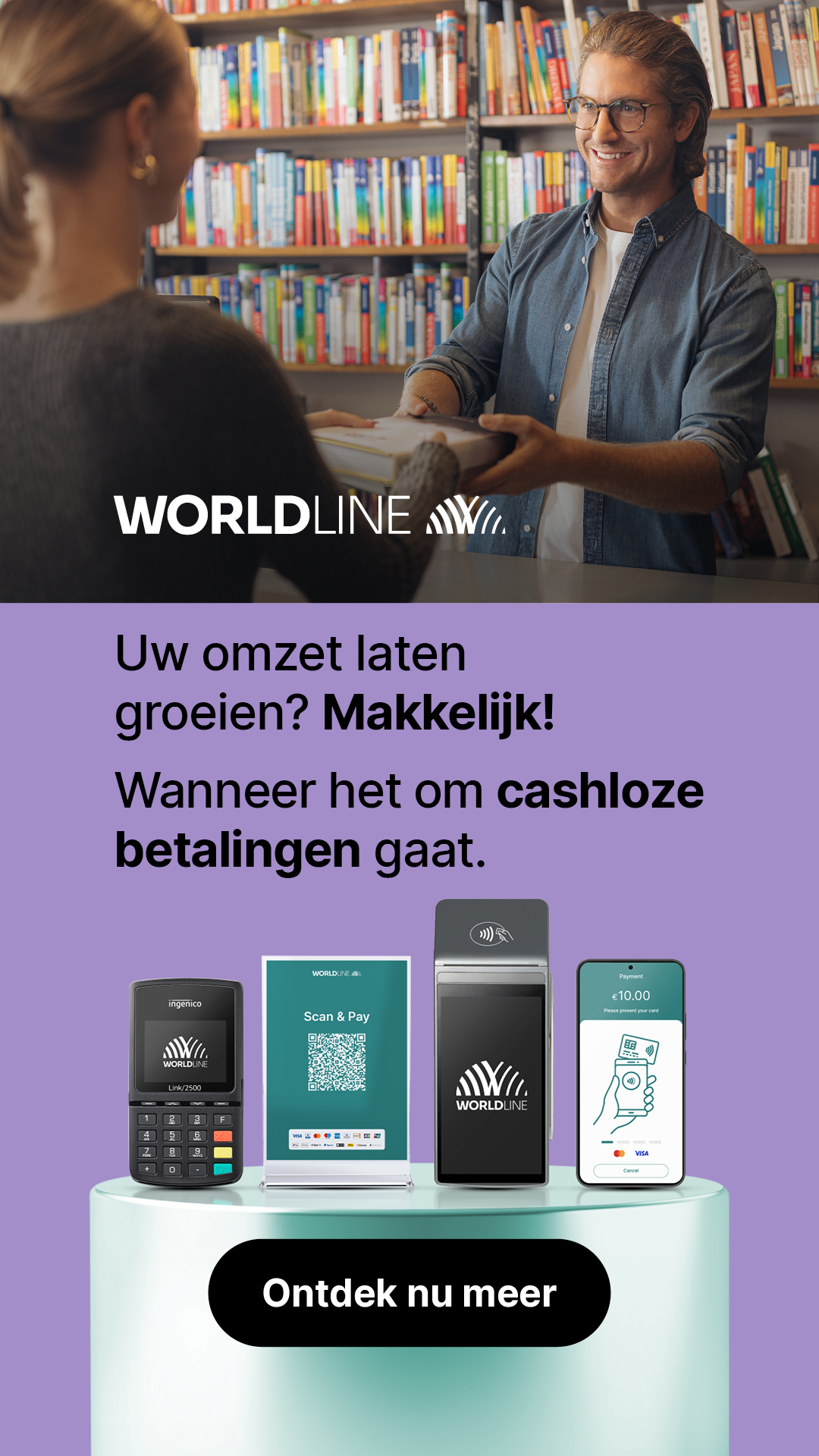 Worldline België Business Facebook ad